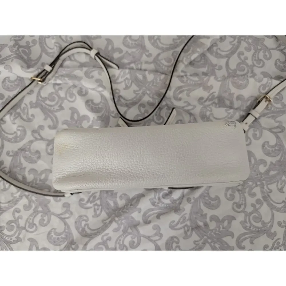 dooney & burke white leather crossbody bag - Picture 12 of 16